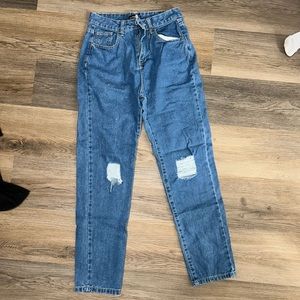 Boohoo high waisted jeans